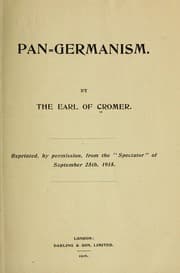 Tapa de The Pan-German programme