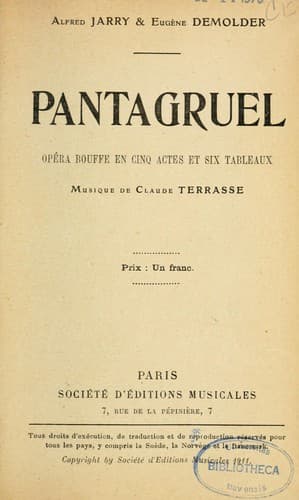 Tapa de Pantagruel