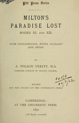 Tapa de Paradise lost