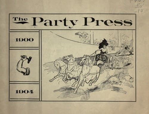 Tapa de The party press, 1900-1904