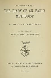 Tapa de Passages from the diary of an early Methodist