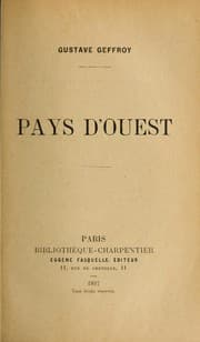 Tapa de Pays d'ouest
