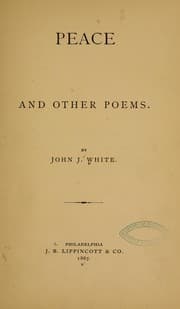 Tapa de Peace and other poems