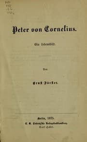 Tapa de Peter von Cornelius