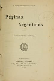 Tapa de Páginas argentinas