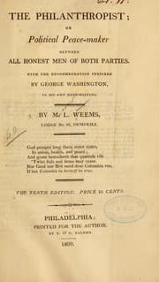 Tapa de The philanthropist; or, A good twelve cents worth of political love powder, for the fair daughters and patriotic sons of America