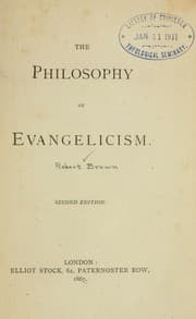 Tapa de The philosophy of evangelicism