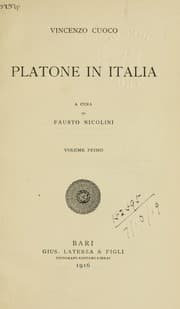 Tapa de Platone in Italia