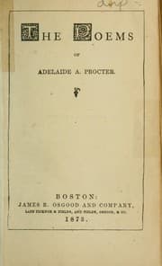 Tapa de The poems of Adelaide A. Prodter