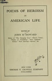 Tapa de Poems of heroism in American life