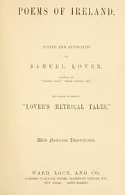 Tapa de Poems of Ireland