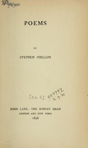 Tapa de Poems