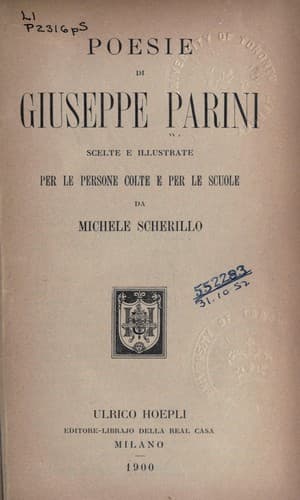 Tapa de Poesie
