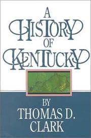 Tapa de A history of Kentucky