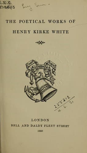 Tapa de Poetical works