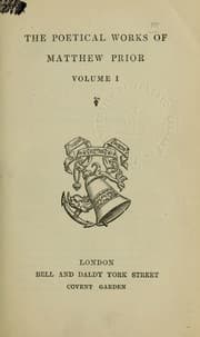 Tapa de Poetical works