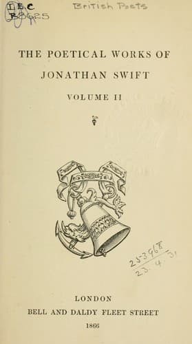 Tapa de Poetical works