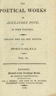 Tapa de The poetical works of Alexander Pope [3-4/4]