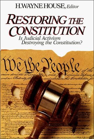 Tapa de Restoring the Constitution, 1787-1987