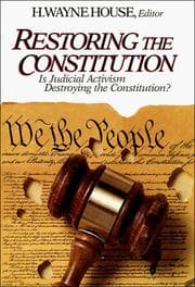 Tapa de Restoring the Constitution, 1787-1987