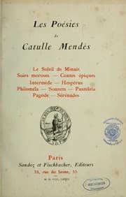 Tapa de Poésie