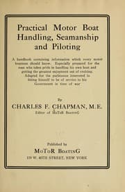Tapa de Practical motor boat handling, seamanship and piloting