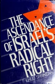 Tapa de The ascendance of Israel's radical right