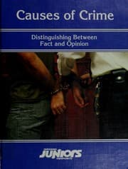 Tapa de Causes of crime