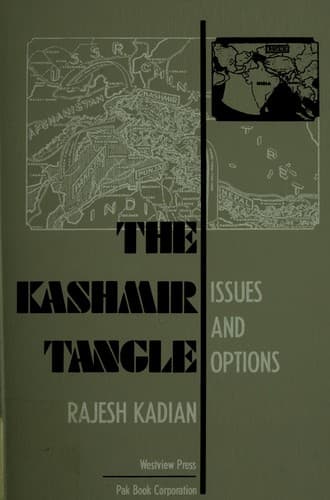 Tapa de The Kashmir tangle