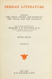 Tapa de Persian literature