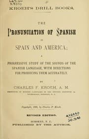 Tapa de The pronunciation of Spanish in Spain and America ...