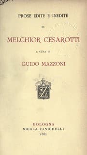 Tapa de Prose, edite e inedite