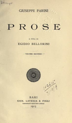 Tapa de Prose