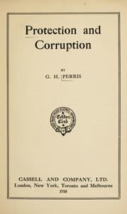 Tapa de Protection and corruption