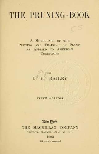 Tapa de The pruning-book