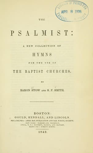 Tapa de The Psalmist