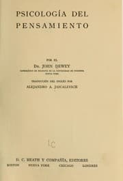 Tapa de Psicología del pensamiento