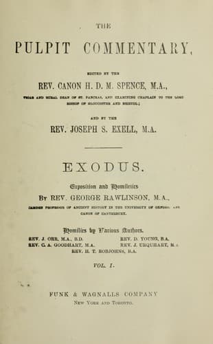 Tapa de The Pulpit commentary