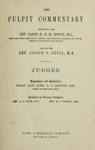 Tapa de The Pulpit commentary