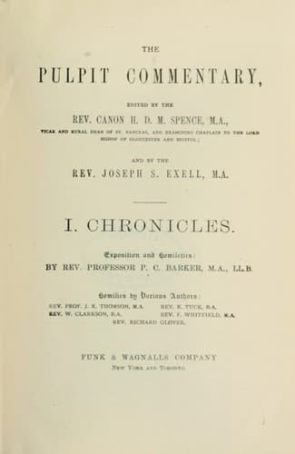 Tapa de The Pulpit commentary