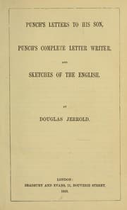 Tapa de Punch's letters to his son