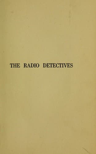 Tapa de The radio detectives