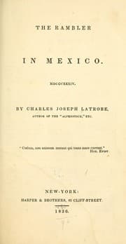 Tapa de The rambler in Mexico