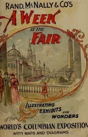 Tapa de Rand, McNally & co.'s A week at the fair
