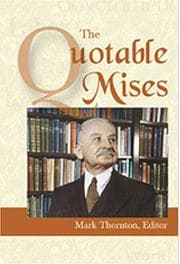 Tapa de The Quotable Mises