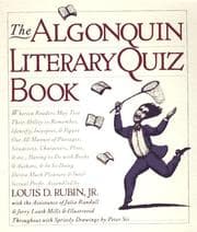 Tapa de The Algonquin literary quiz book