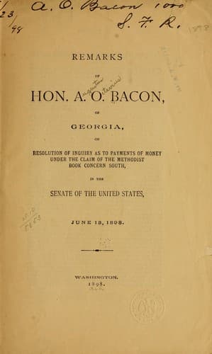 Tapa de Remarks...in the house...1898