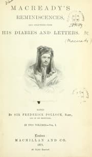 Tapa de Reminiscences and selections from his diaries and letters