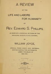 Tapa de A review of the life and labors for humanity
