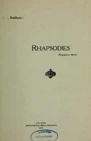 Tapa de Rhapsodies (première série)
